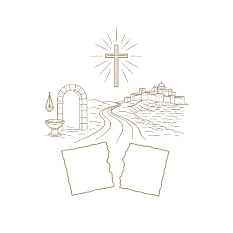 Orthros artwork for the life of St Procopius of Caesarea