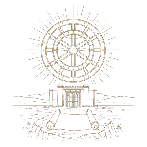 Orthros artwork for the life of St Ezekiel