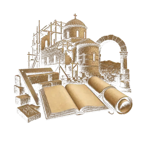 Orthros artwork for the life of St Achillius of Larissa