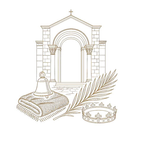 Orthros artwork for the life of St Agnes of Rome