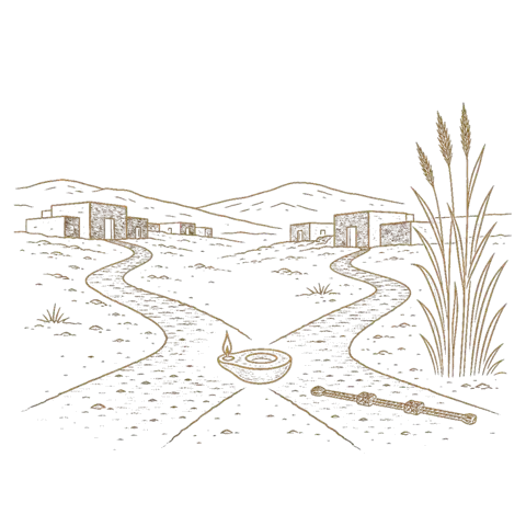 Orthros artwork for the life of St Ammon of Egypt