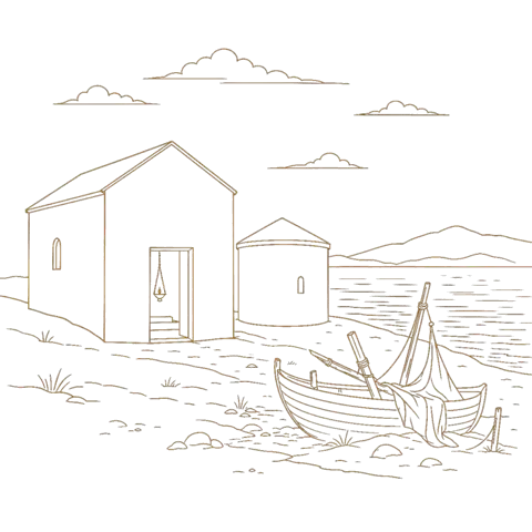 Orthros artwork for the life of St Apollinarius of Ravenna
