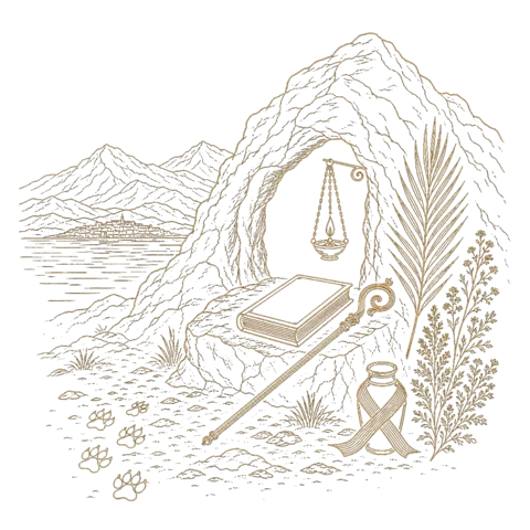 Orthros artwork for the life of St Blaise of Sebaste