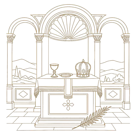 Orthros artwork for the life of Clement and Agathangel