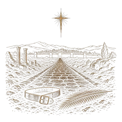 Orthros artwork for the life of St Eusignius of Antioch