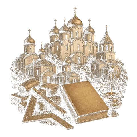 Orthros artwork for the life of St Euthymius of Novgorod