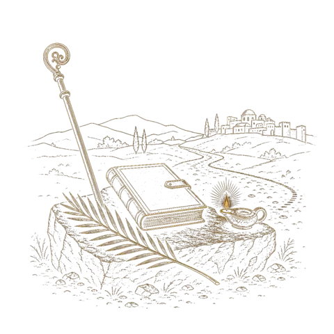 Orthros artwork for the life of St Eutychius