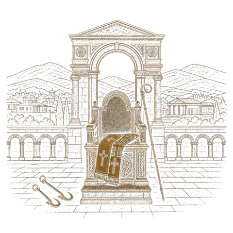 Orthros artwork for the life of St Haralambos