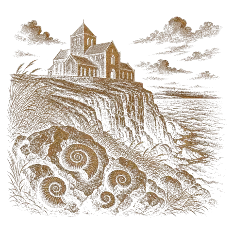 Orthros artwork for the life of St Hilda of Whitby