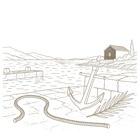 Orthros artwork for the life of St Isidore of Chios