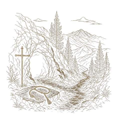 Orthros artwork for the life of St Joannicus the Great