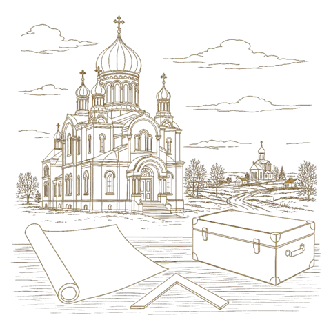 Orthros artwork for the life of St John Kochurov