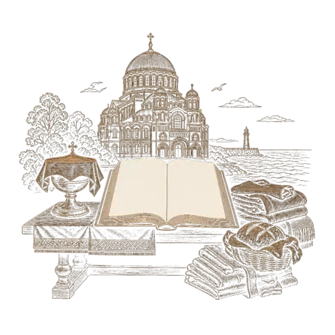 Orthros artwork for the life of St John of Kronstadt