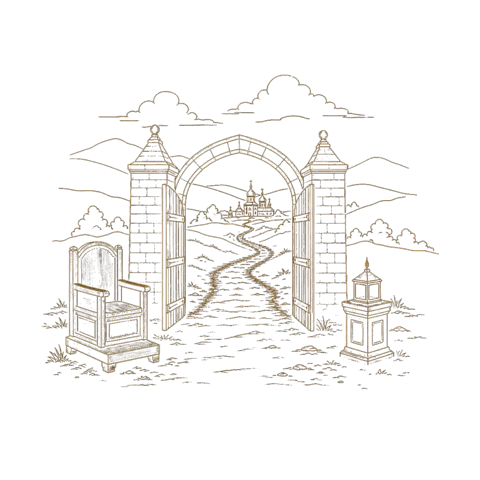 Orthros artwork for the life of St Leonty of Rostov