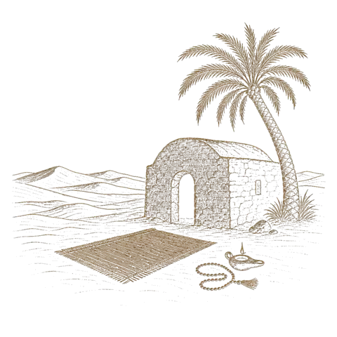 Orthros artwork for the life of St Macarius the Great