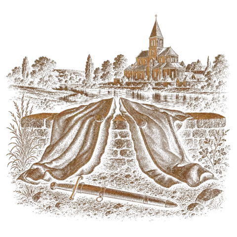 Orthros artwork for the life of St Martin of Tours