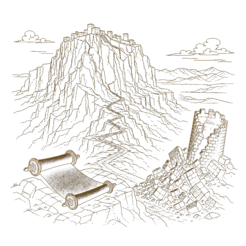 Orthros artwork for the life of St Obadiah