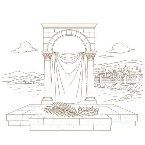 Orthros artwork for the life of St Porphyrius the Martyr