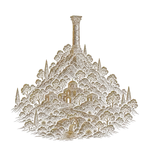 Orthros artwork for the life of St Simeon of the Wonderful Mountain