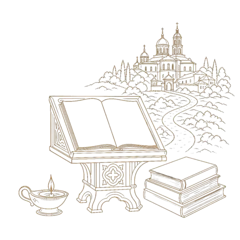 Orthros artwork for the life of St Tikhon of Zadonsk